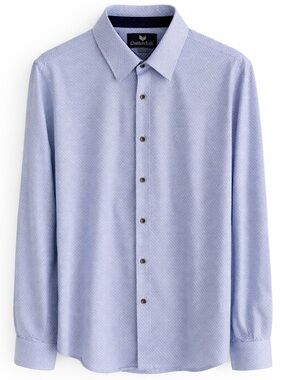 Buttercloth Long Sleeve Dress Shirt Mens Button Up Soft Stretch 3XL